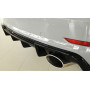 Diffuseur de pare-chocs arrière "Noir brillant" "Rieger Tuning" pour AUDI A3 (8V)