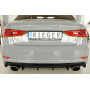 Diffuseur de pare-chocs arrière "Noir brillant" "Rieger Tuning" pour AUDI S3 (8V)