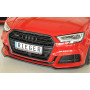 Lame de pare-chocs avant "noir" "Rieger Tuning" pour AUDI A3 (8V)