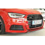 Lame de pare-chocs avant "noir" "Rieger Tuning" pour AUDI A3 (8V)