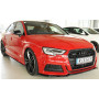 Lame de pare-chocs avant "noir" "Rieger Tuning" pour AUDI A3 (8V)