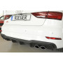 Diffuseur de pare-chocs arrière "Noir" "Rieger Tuning" pour AUDI S3 (8V)
