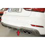 Diffuseur de pare-chocs arrière "Carbon-look" "Rieger Tuning" pour AUDI S3 (8V)