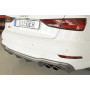 Diffuseur de pare-chocs arrière "Carbon-look" "Rieger Tuning" pour AUDI S3 (8V)