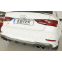 Diffuseur de pare-chocs arrière "Carbon-look" "Rieger Tuning" pour AUDI S3 (8V)