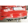 Diffuseur de pare-chocs arrière "Carbon-look" "Rieger Tuning" pour AUDI A3 (8V)