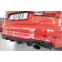 Diffuseur de pare-chocs arrière "Noir brillant" "Rieger Tuning" pour AUDI S3 (8V)