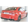 Diffuseur de pare-chocs arrière "Noir brillant" "Rieger Tuning" pour AUDI S3 (8V)