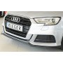 Lame de pare-chocs avant "noir" "Rieger Tuning" pour AUDI A3 (8V)