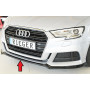 Lame de pare-chocs avant "noir brillant" "Rieger Tuning" pour AUDI A3 (8V)