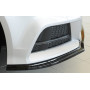 Lame de pare-chocs avant "noir brillant" "Rieger Tuning" pour AUDI A3 (8V)