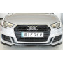 Lame de pare-chocs avant "noir brillant" "Rieger Tuning" pour AUDI A3 (8V)
