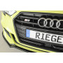 Lame de pare-chocs avant "noir brillant" "Rieger Tuning" pour AUDI S3 (8V)