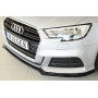 Lame de pare-chocs avant "noir brillant" "Rieger Tuning" pour AUDI S3 (8V)
