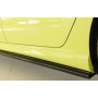 Lame de bas de caisse gauche "noir brillant" "Rieger Tuning" pour AUDI A3 (8V)