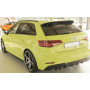 Lame de bas de caisse gauche "noir brillant" "Rieger Tuning" pour AUDI A3 (8V)