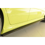 Lame de bas de caisse droite "noir brillant" "Rieger Tuning" pour AUDI S3 (8V)