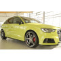 Lame de bas de caisse droite "noir brillant" "Rieger Tuning" pour AUDI S3 (8V)