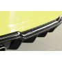 Diffuseur de pare-chocs arrière "Noir brillant" "Rieger Tuning" pour AUDI S3 (8V)