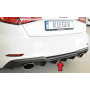 Diffuseur de pare-chocs arrière "Noir" "Rieger Tuning" pour AUDI A3 (8V)