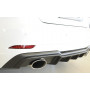 Diffuseur de pare-chocs arrière "Noir" "Rieger Tuning" pour AUDI A3 (8V)
