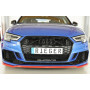 Lame de pare-chocs avant "noir" "Rieger Tuning" pour AUDI RS3 (8V)