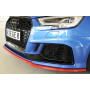 Lame de pare-chocs avant "noir" "Rieger Tuning" pour AUDI RS3 (8V)