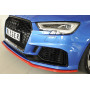 Lame de pare-chocs avant "noir" "Rieger Tuning" pour AUDI RS3 (8V)