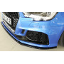 Lame de pare-chocs avant "noir brillant" "Rieger Tuning" pour AUDI RS3 (8V)