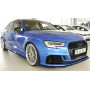 Lame de pare-chocs avant "noir brillant" "Rieger Tuning" pour AUDI RS3 (8V)