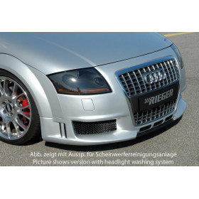 Pare-chocs avant "noir" "Rieger Tuning" pour AUDI TT (8N)
