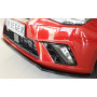 Lame de pare-chocs avant "noir brillant" "Rieger Tuning" pour SEAT IBIZA (KJ)