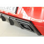 Diffuseur de pare-chocs arrière "Noir" "Rieger Tuning" pour SEAT IBIZA FR (KJ)