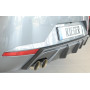 Diffuseur de pare-chocs arrière "Noir" "Rieger Tuning" pour SEAT IBIZA (KJ)
