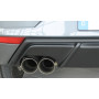 Diffuseur de pare-chocs arrière "Noir" "Rieger Tuning" pour SEAT IBIZA (KJ)