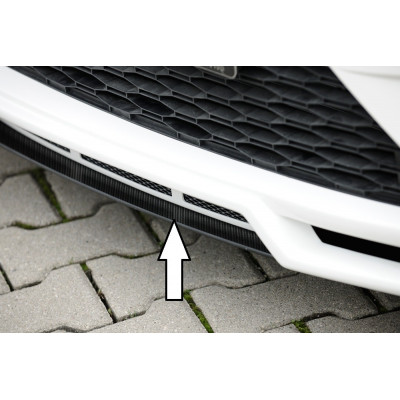 Lame pour ajout de pare-chocs avant "Carbon-look" "Rieger Tuning" pour SEAT LEON (5F)