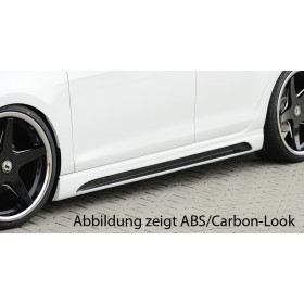 Bas de caisse gauche avec insert "Rieger Tuning" pour SEAT LEON (5F)