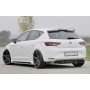 Diffuseur de pare-chocs arrière "Carbon-look" "Rieger Tuning" pour SEAT LEON (5F)