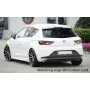 Diffuseur de pare-chocs arrière "Noir" "Rieger Tuning" pour SEAT LEON FR (5F)