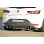 Diffuseur de pare-chocs arrière "Carbon-look" "Rieger Tuning" pour SEAT LEON FR (5F)