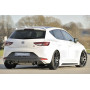 Diffuseur de pare-chocs arrière "Carbon-look" "Rieger Tuning" pour SEAT LEON FR (5F)