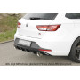 Diffuseur de pare-chocs arrière "Noir" "Rieger Tuning" pour SEAT LEON ST FR (5F)