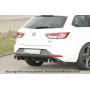 Diffuseur de pare-chocs arrière "Noir" "Rieger Tuning" pour SEAT LEON ST FR (5F)