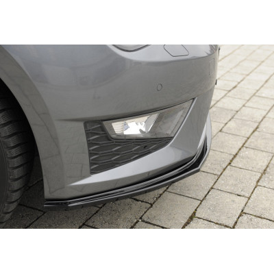 Lèvre De Pare-chocs Avant Tuning GOODFITMENT – Seat Leon Cupra 5F ST – Noir Brillant