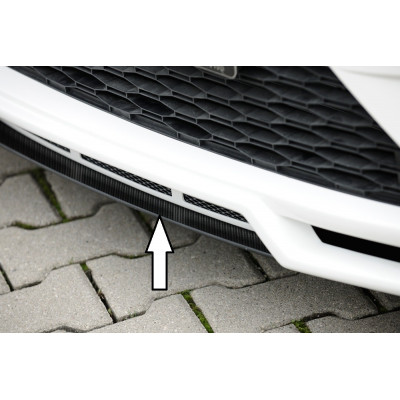 Lame pour ajout de pare-chocs avant "Carbon-look" "Rieger Tuning" pour SEAT LEON CUPRA (5F)