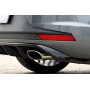 Diffuseur de pare-chocs arrière "Noir brillant" "Rieger Tuning" pour SEAT LEON CUPRA (5F)