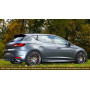 Diffuseur de pare-chocs arrière "Noir brillant" "Rieger Tuning" pour SEAT LEON CUPRA (5F)