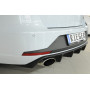 Diffuseur de pare-chocs arrière "Noir" "Rieger Tuning" pour SEAT LEON CUPRA (5F)