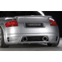 Rajout de pare-chocs arrière nouveau design "noir" "Rieger Tuning" pour AUDI TT (8N)