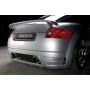 Rajout de pare-chocs arrière nouveau design "noir" "Rieger Tuning" pour AUDI TT (8N)
